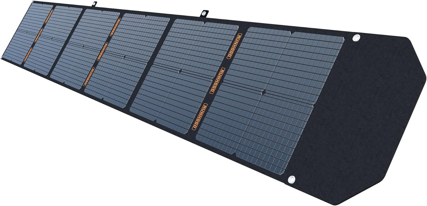 Painel Solar Portátil e Dobrável Runhood 100W IP65