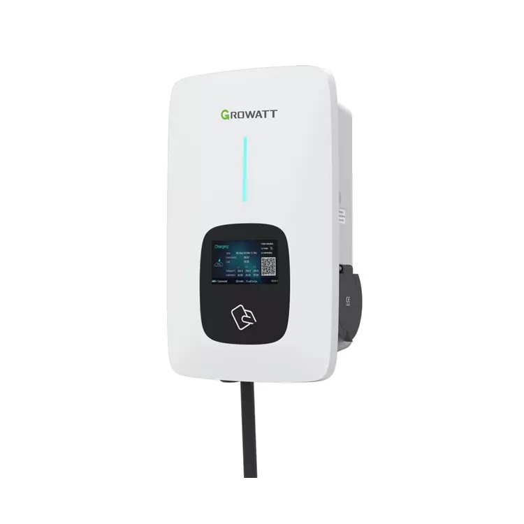 Carregador de Carro Elétrico 22kW Growatt THOR 22AS-S IP65 + App WIFI/4G/Ethernet