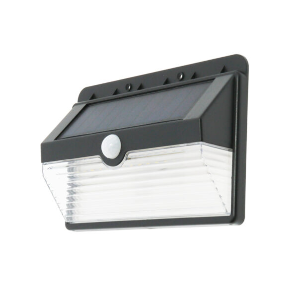 Aplique LED Solar Sun Com Sensor Movimento 4500K