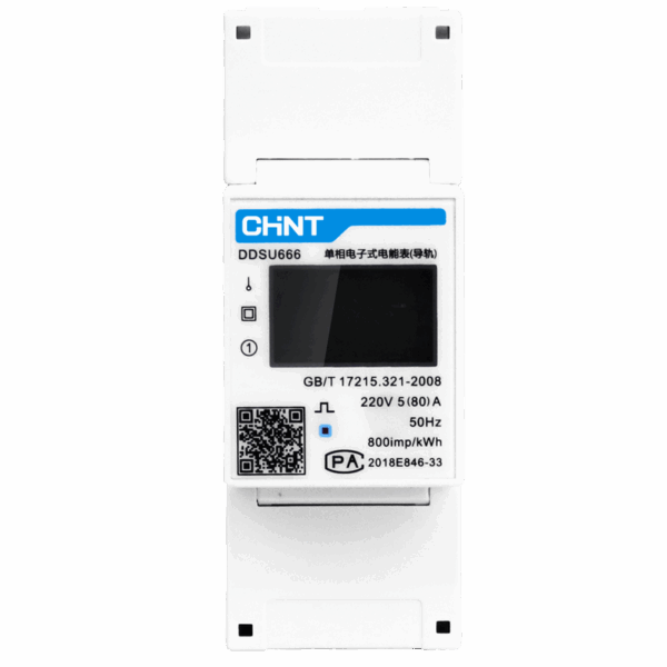 Smart Meter Monofásico Growatt Chint Ddsu666